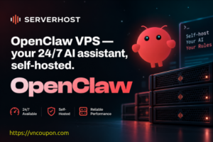 OpenClaw VPS by ServerHost – Self-Hosted AI Assistant $8/mo