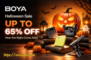 BOYA Halloween Sale 2026: Up to 65% Off