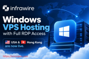 Infrawire Windows VPS: 10% Off for Life from €7.47/mo