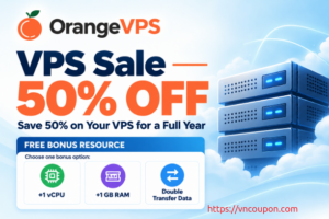 OrangeVPS 10.10 Flash Sale: 50% OFF Yearly VPS + Free Bonus
