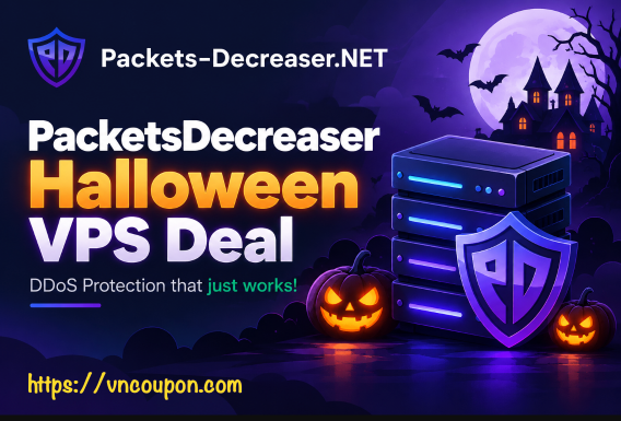 PacketsDecreaser Halloween VPS Sale from €31/year