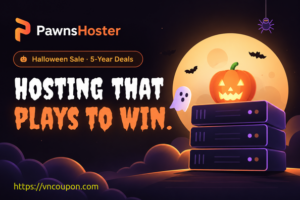 PawnHoster Halloween Sale: Up to 62% Off 5-Year Hosting